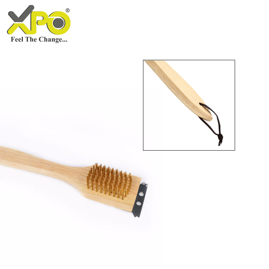 Heat-Resistant Grill Brush for Marinades, SXPO BBQ Basting Brush with Wooden Handle – auces & Oil Application