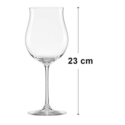 XPO Wine Glass Set 4 PCS | Elegant Stemmed Glassware for Home Dining & Celebrations