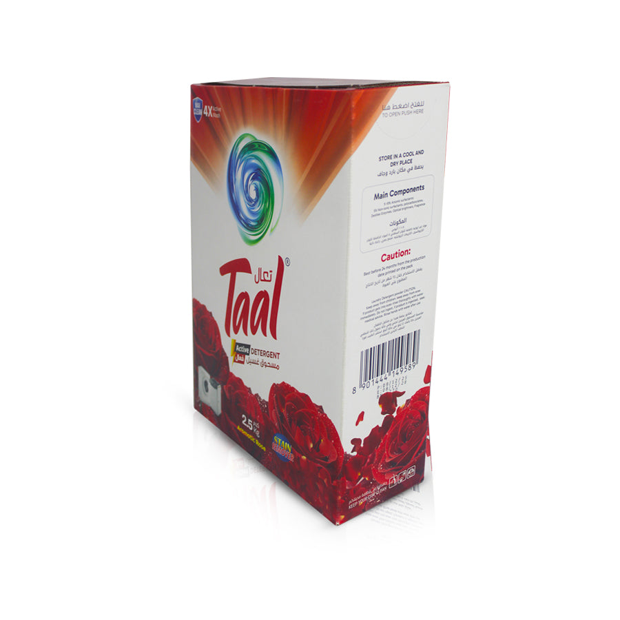Taal Detergent Powder 2.5 KG Aromatic Rose