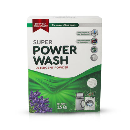 Super Power Wash Detergent 2.5 KG
