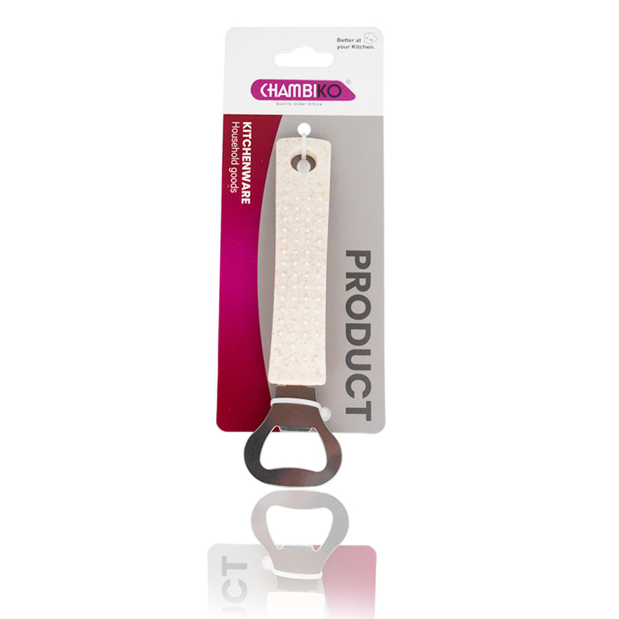 CHAMBIKO Bottle Opener | Durable Kitchen & Bar Tool for Beer Bottles, Soda Caps & Beverage Opening