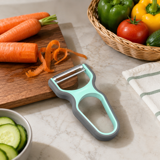 CHAMBIKO Stainless Steel Potato Peeler with Sharp Blade | Vegetable Peeler for Kitchen Use