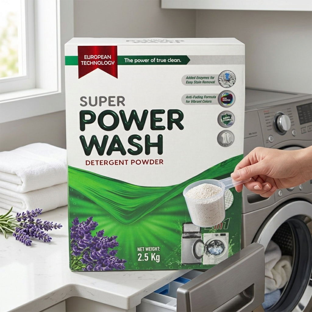 Super Power Wash Detergent 2.5 KG