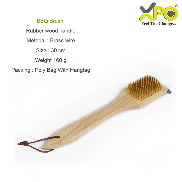 Heat-Resistant Grill Brush for Marinades, SXPO BBQ Basting Brush with Wooden Handle – auces & Oil Application