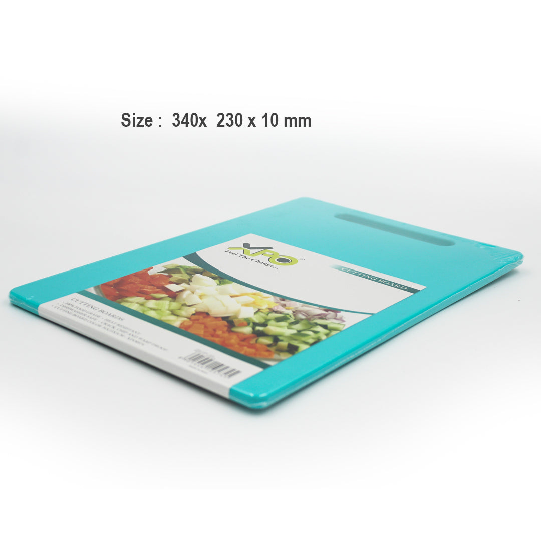 XPO Colour Cutting Board | Non-Slip Durable Kitchen Chopping Board for Food Preparation