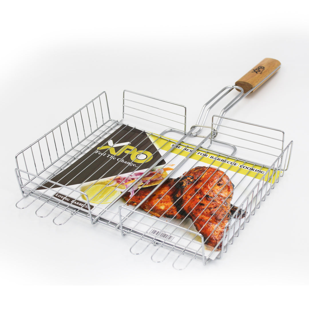 XPO Premium BBQ Tool 31×24×5.5 cm – Durable Grill Accessory with Wooden Handle