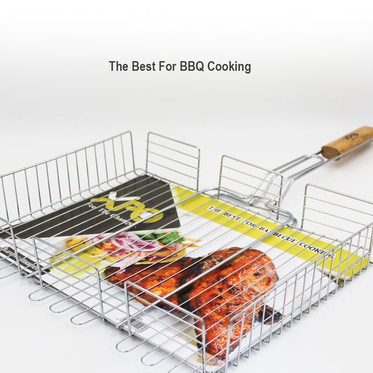 XPO Premium BBQ Tool 31×24×5.5 cm – Durable Grill Accessory with Wooden Handle